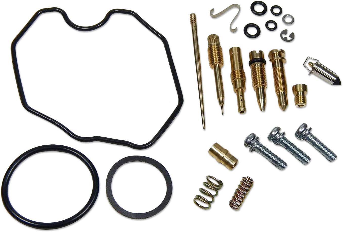 0101-238 Carburetor Rebuild Repair Parts Kit Compatible with Honda 01-03 XR100R, 04-05 CRF100F