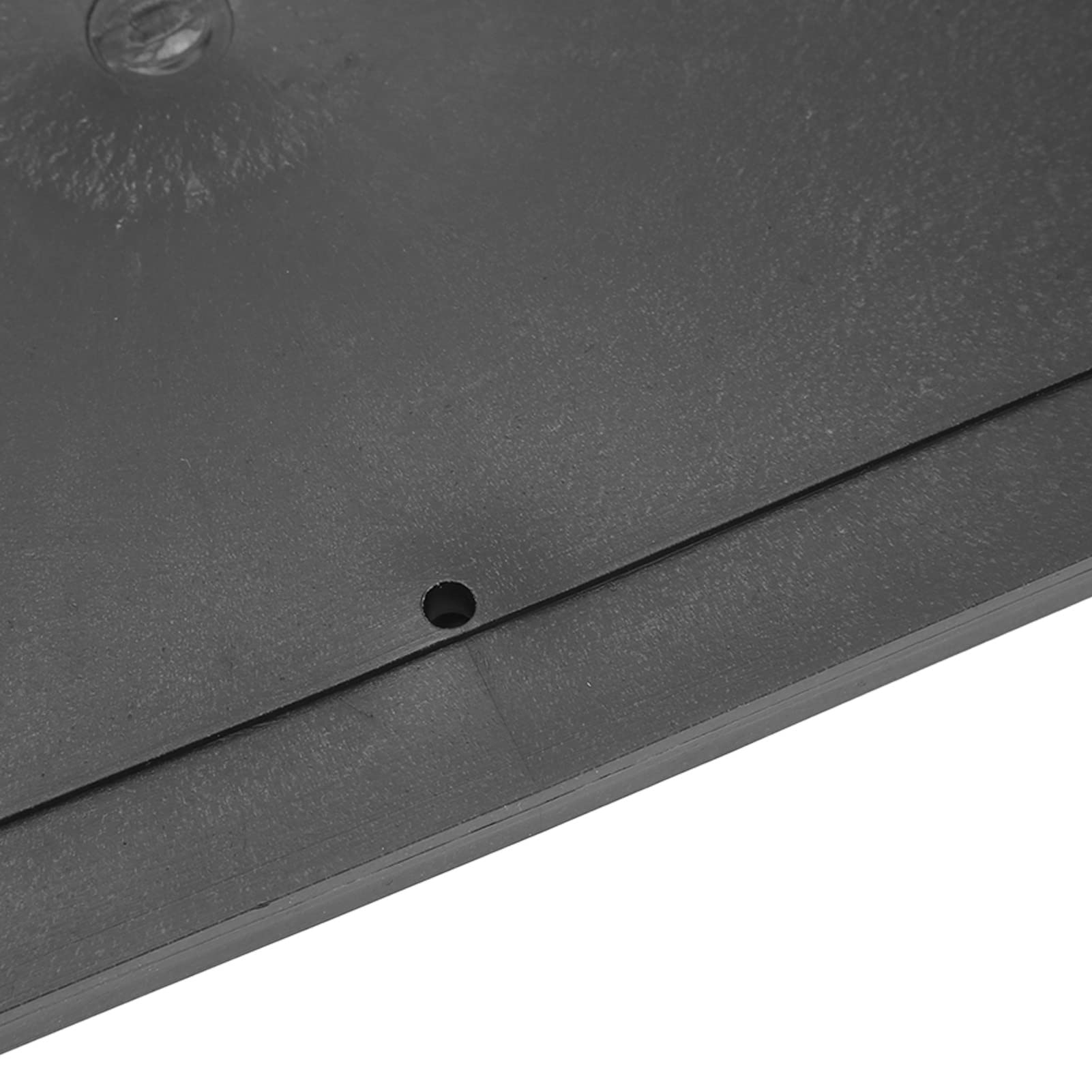 Piastra di Poppa Fuoribordo in PVC per Gommone per Yacht da Kayak, Facile da Usare, Applicazioni Multiple, Design Trapezoidale, Motivo a Griglia (BLACK)