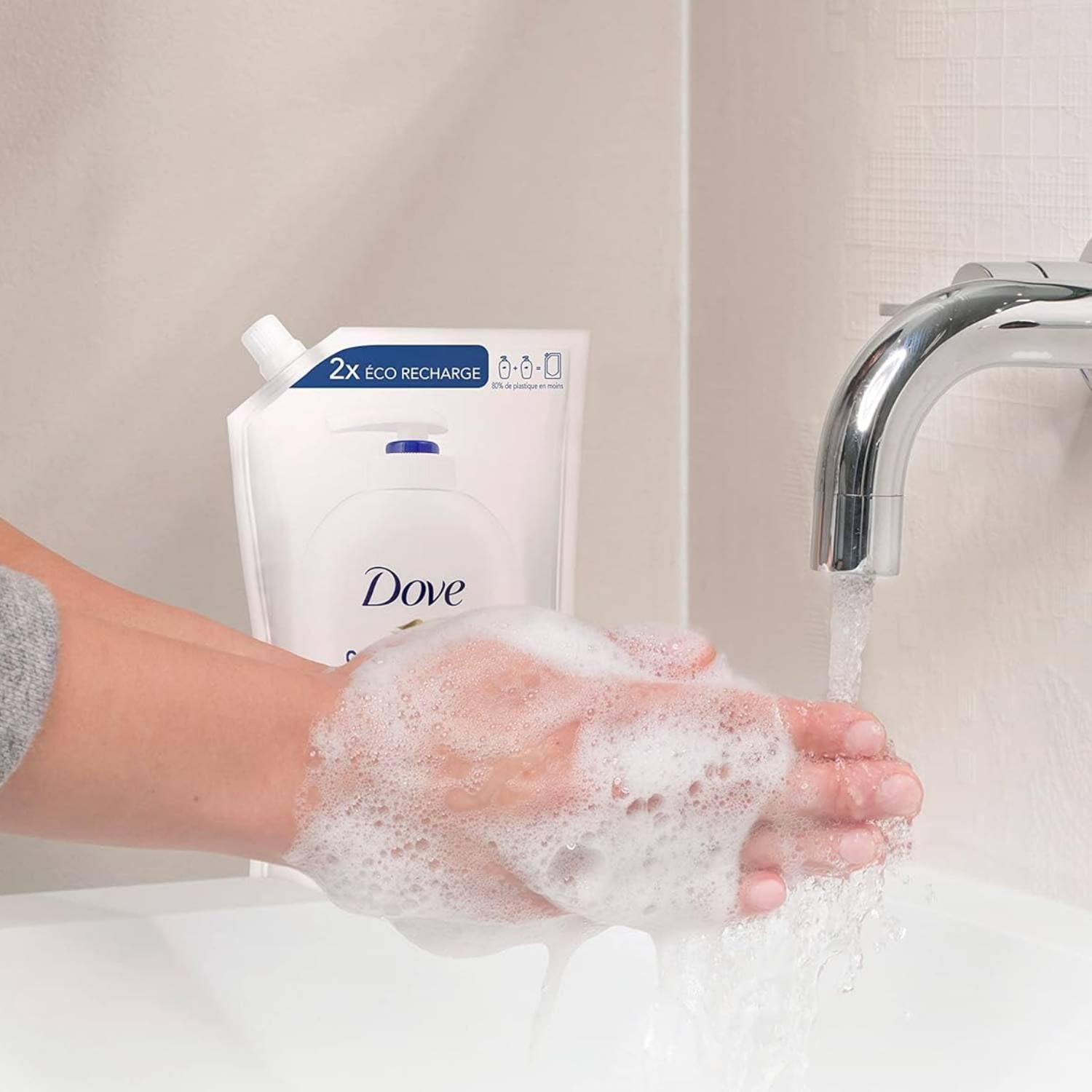 Dove Ricarica Sapone Liquido Mani Cetriolo 500 Ml (30, Unità)