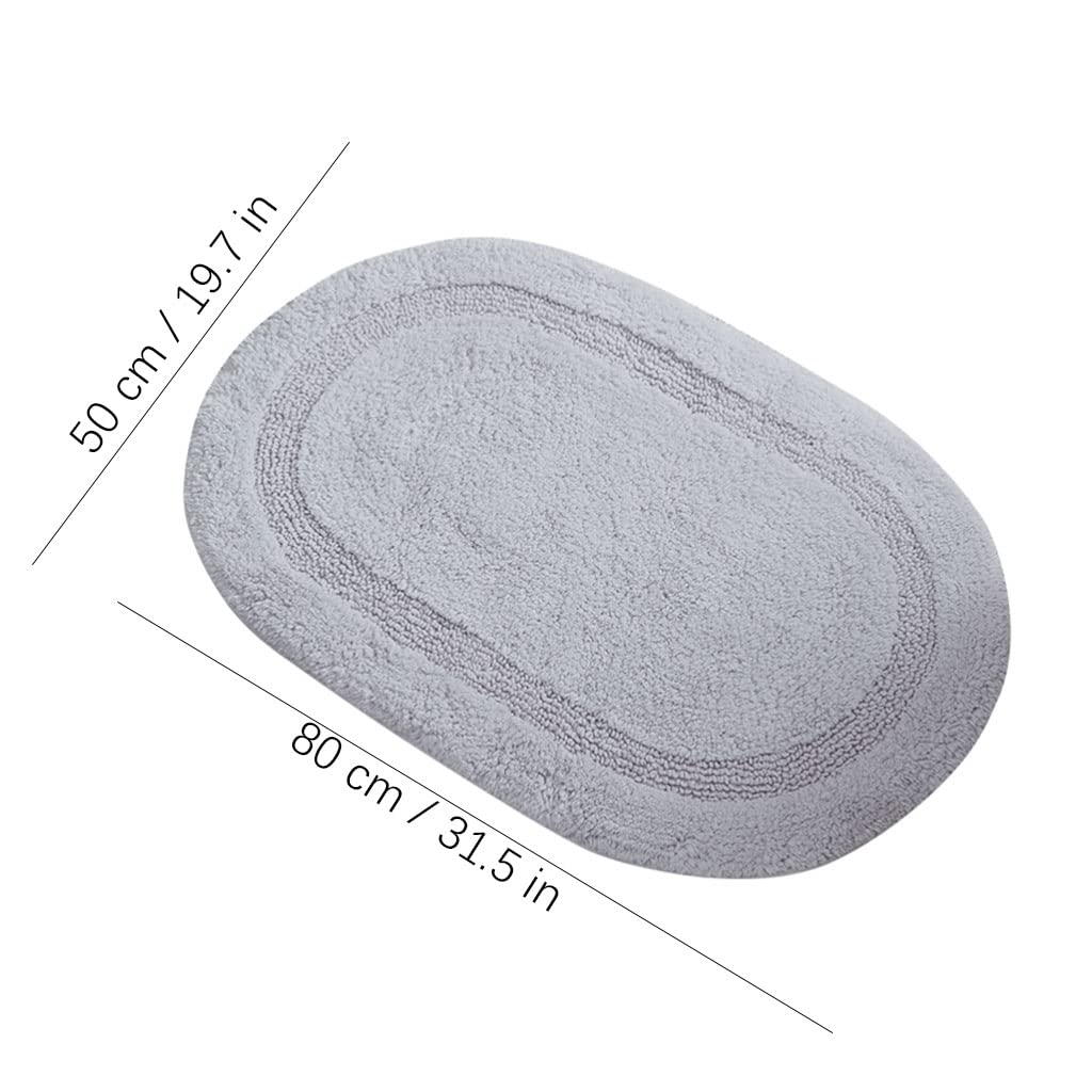 Squisito Tappeto per interni in cotone Rettangolare Tappeto antiscivolo facile da pulire Tappeto a pelo corto in morbido peluche Tappeto per camera da letto Cucina Comodo