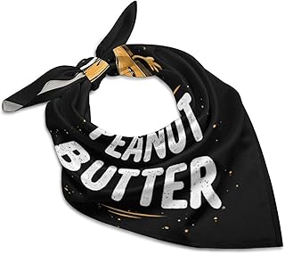 Peanut Butter Cute Trendy Bandana Multi-purpose Headband Hair Scarf Wraps for Women Men