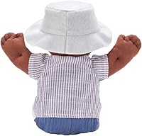 Vista 3 de Madame Alexander Muñeca de tela Baby Alex de 12 pulgadas, tono de piel oscuro