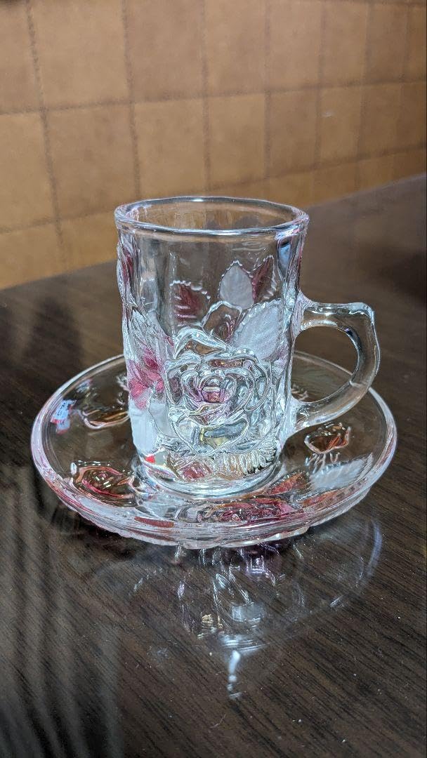 SOGA ガラスCOVEREDBOX SOGA Japan SOGA Glass Cup & Saucer, 2 Guests