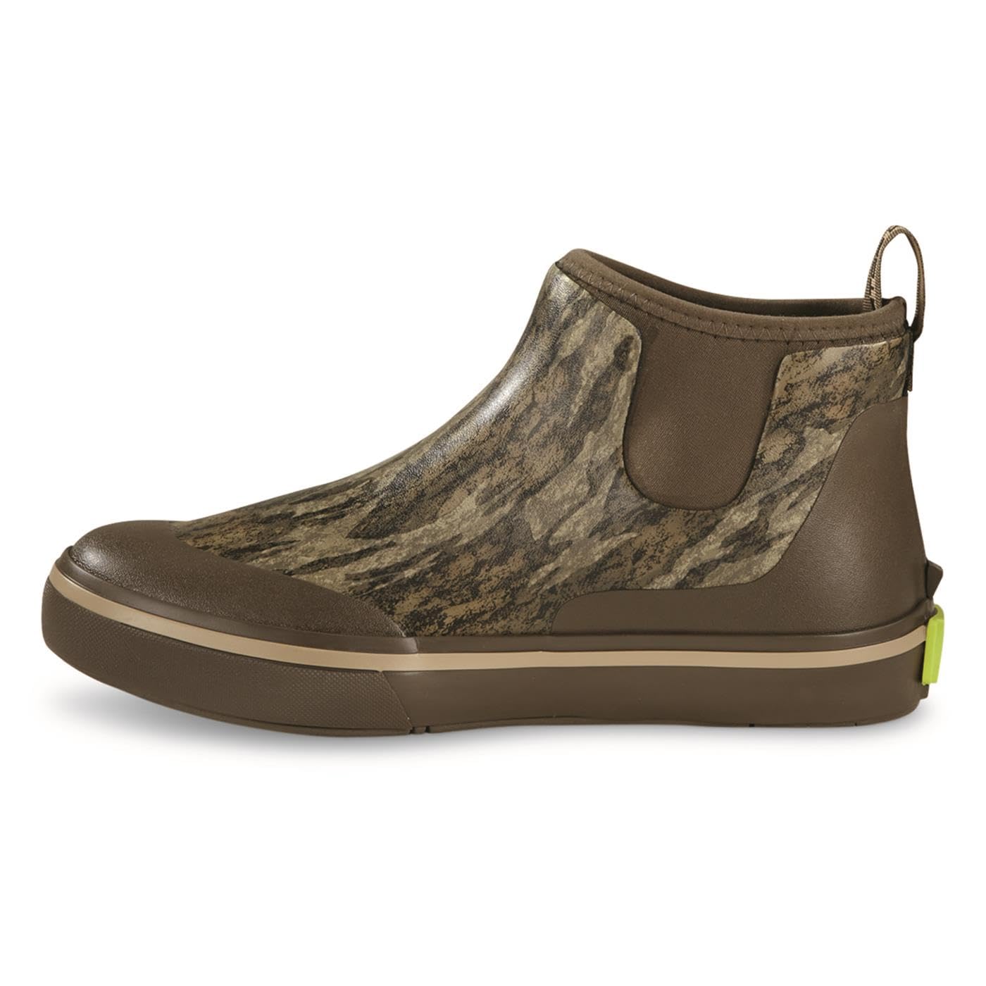 Mens Camp Boots - Ankle High Waterproof Shoes for Rain and Mud, Fishing, Hunting, and Camp Wear