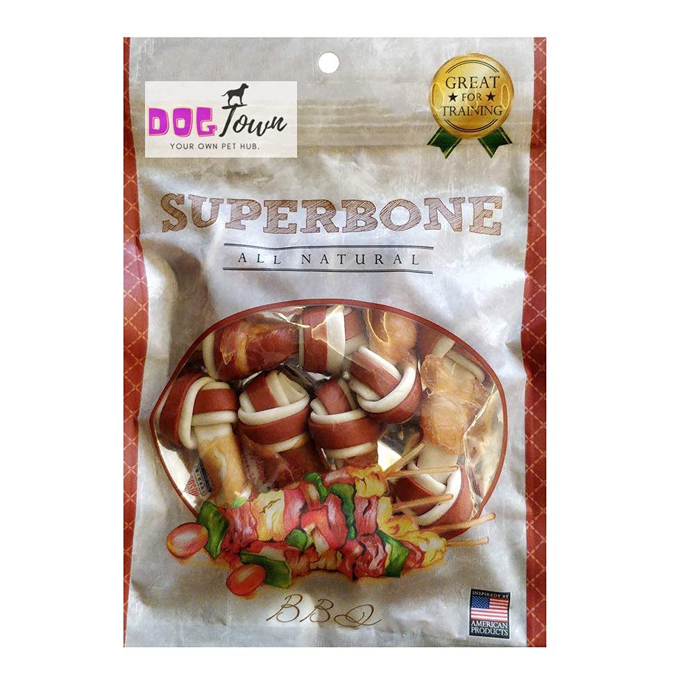 Petaholic Superbone Chicken Knotted Bone for Dogs | 7 in 1 Dog Treats (BBQ, Pack of 2) (B09BKXS4NC) Amazon Price History, Amazon Price Tracker