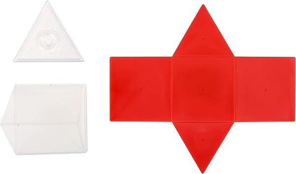 edxeducation 2D3D Geometric Solids, Set of 24