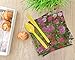 Juvale Pink Daisy Napkins - 6.5 x 6.5 in, 2-Ply, 100 Pack - Decorative Daisy Paper Napkin - Luncheon Napkins - Disposable Everyday Use - Birthday Decoration