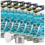 MEDca AG5 LR754 Batteries - 60 Count Pack - 1.5V Alkaline 754 LR48 193 Battery Button Coin Cell Batteries