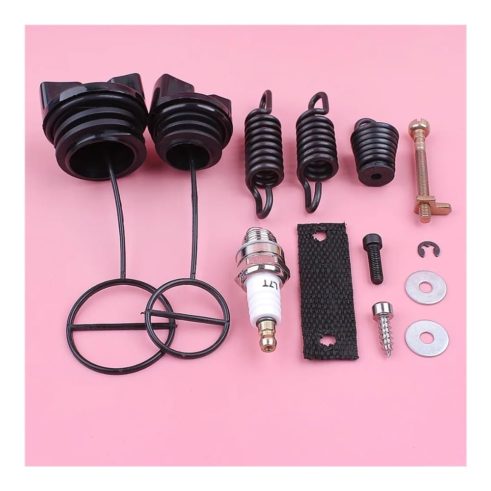 Set di Molle ammortizzatrici AV Buffer Adatte for Tappo Olio Carburante 350 351, tendicatena, Candela, Motosega, Ricambio.