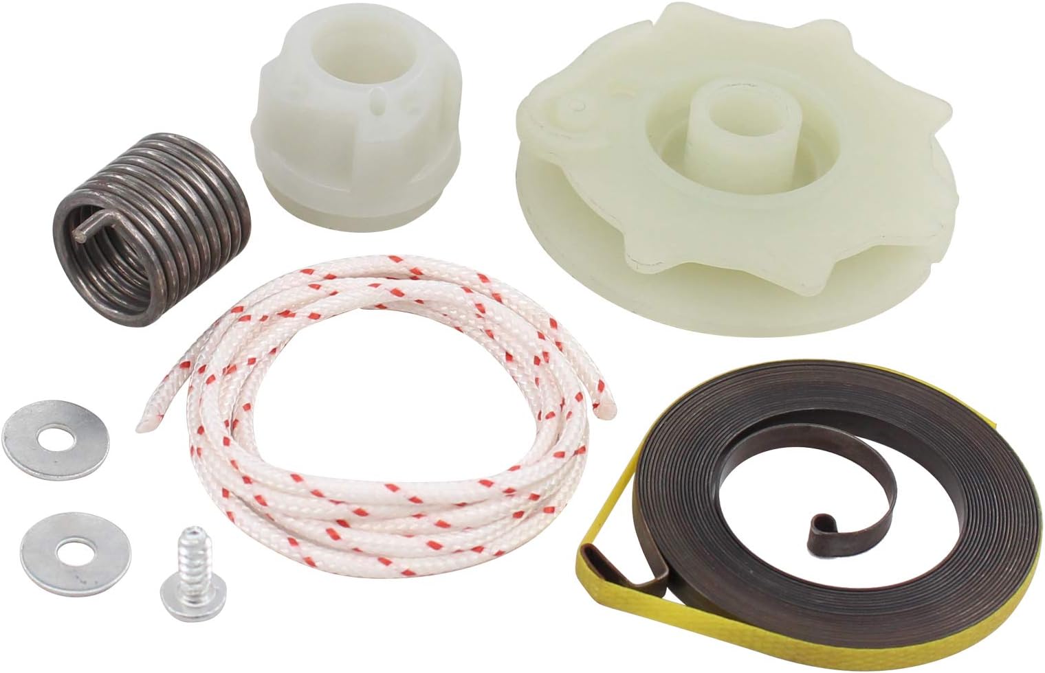 Ressort de poulie de démarreur à rappel pour Husqvarna 362 365 371 372 385 390 T