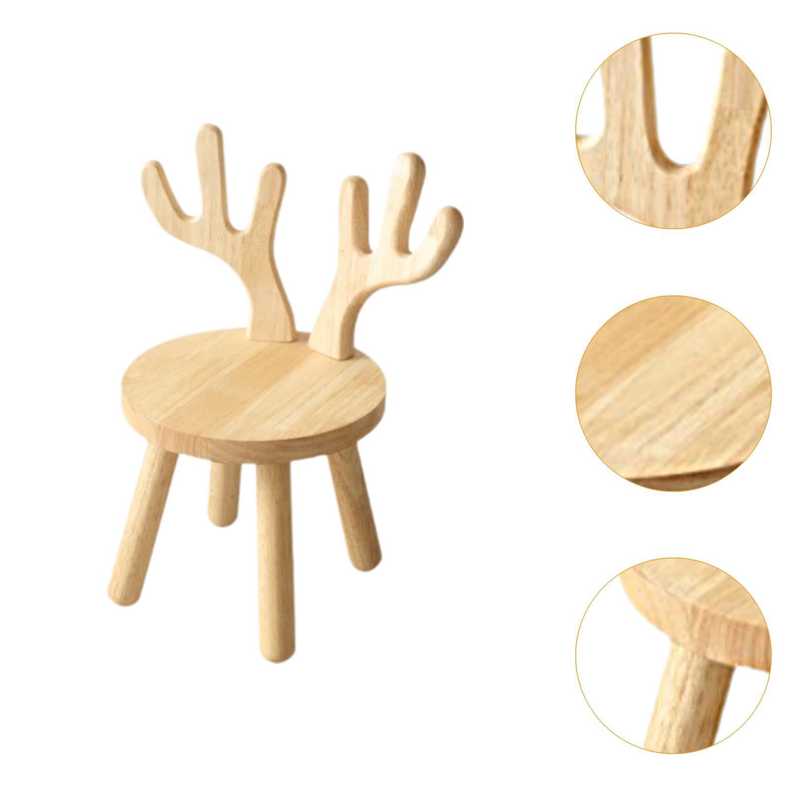 Silla Infantil, Taburete, Taburete de Madera, Silla, Reposapiés, Taburete Escalonado, Infantil para Dormitorio, Sala de Juegos, Puerta, Guarde