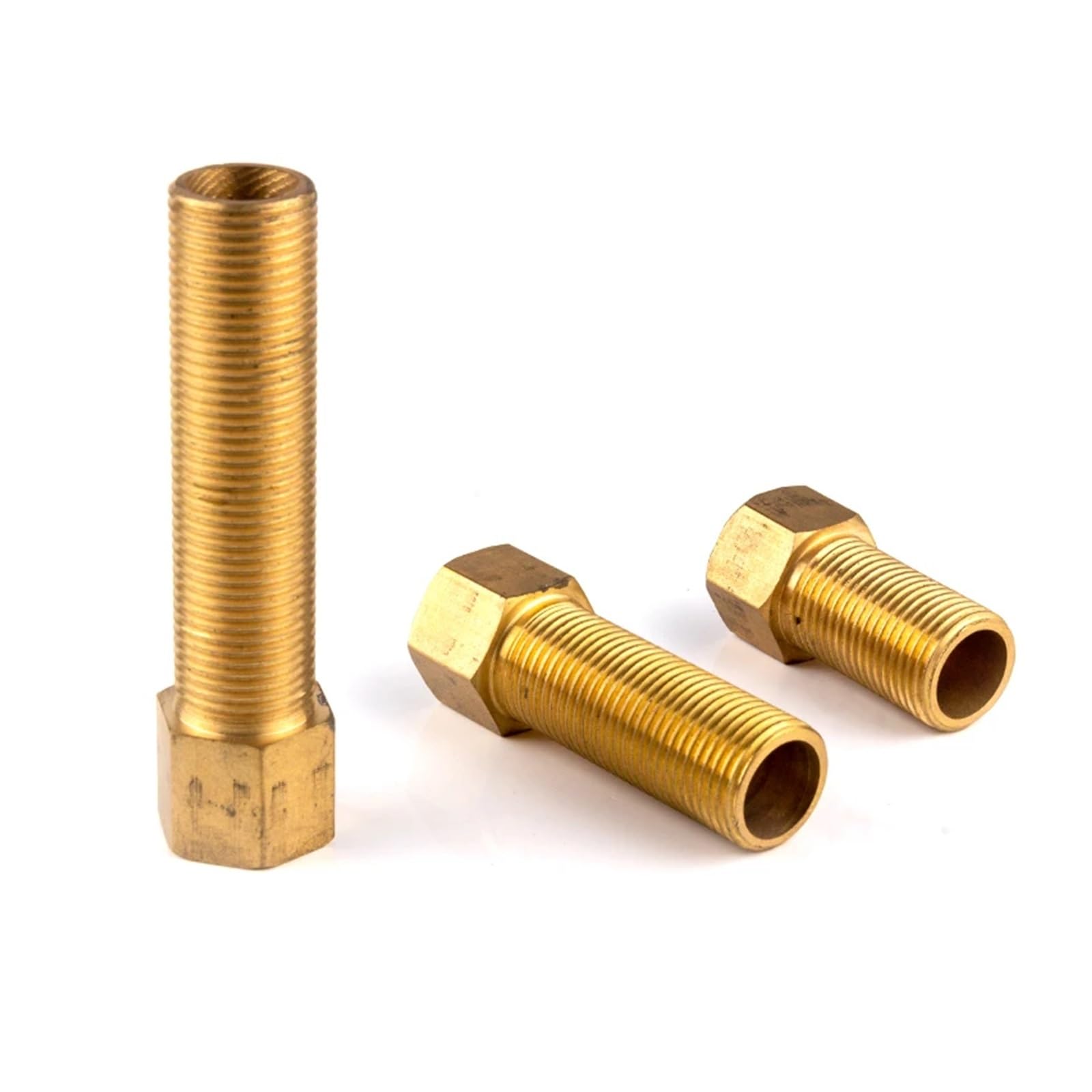 Accesorio latón de 1/2 macho hembra extensor de rosca 50mm para tubo de agua