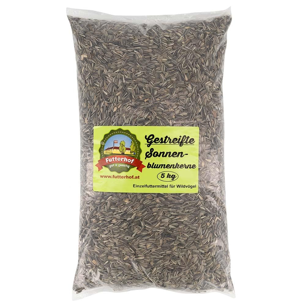 Futterhof gestreifte Sonnenblumenkerne 3 x 5 kg = 15 kg