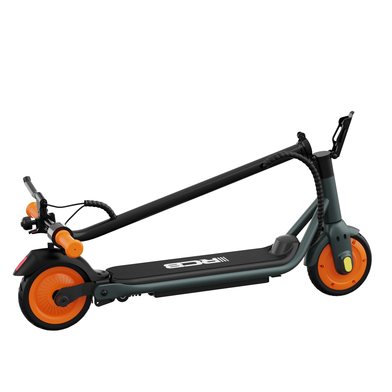 RCB Monopattino Elettrico per Bambini, Mas Portata 15KM,Mas Velocità 15KMH, 7" Pneumatici, con Assorbimento degli Urti, Doppi Freni, Regalo per Bambini dagli 8-12 anni