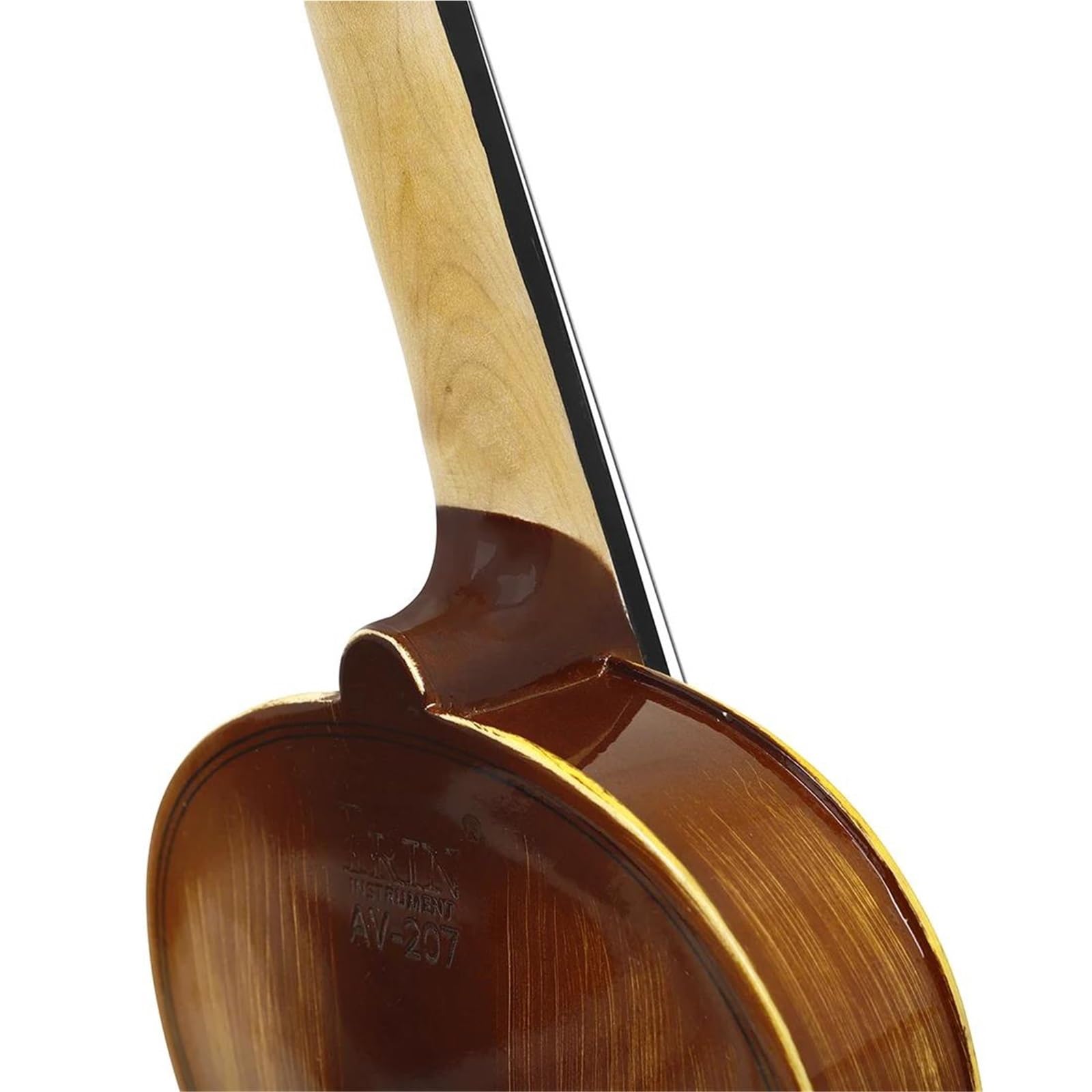 Violino Violino Acustico In Legno Massello 4/4 | Finitura lucidata a mano con una lucentezza lucida vintage