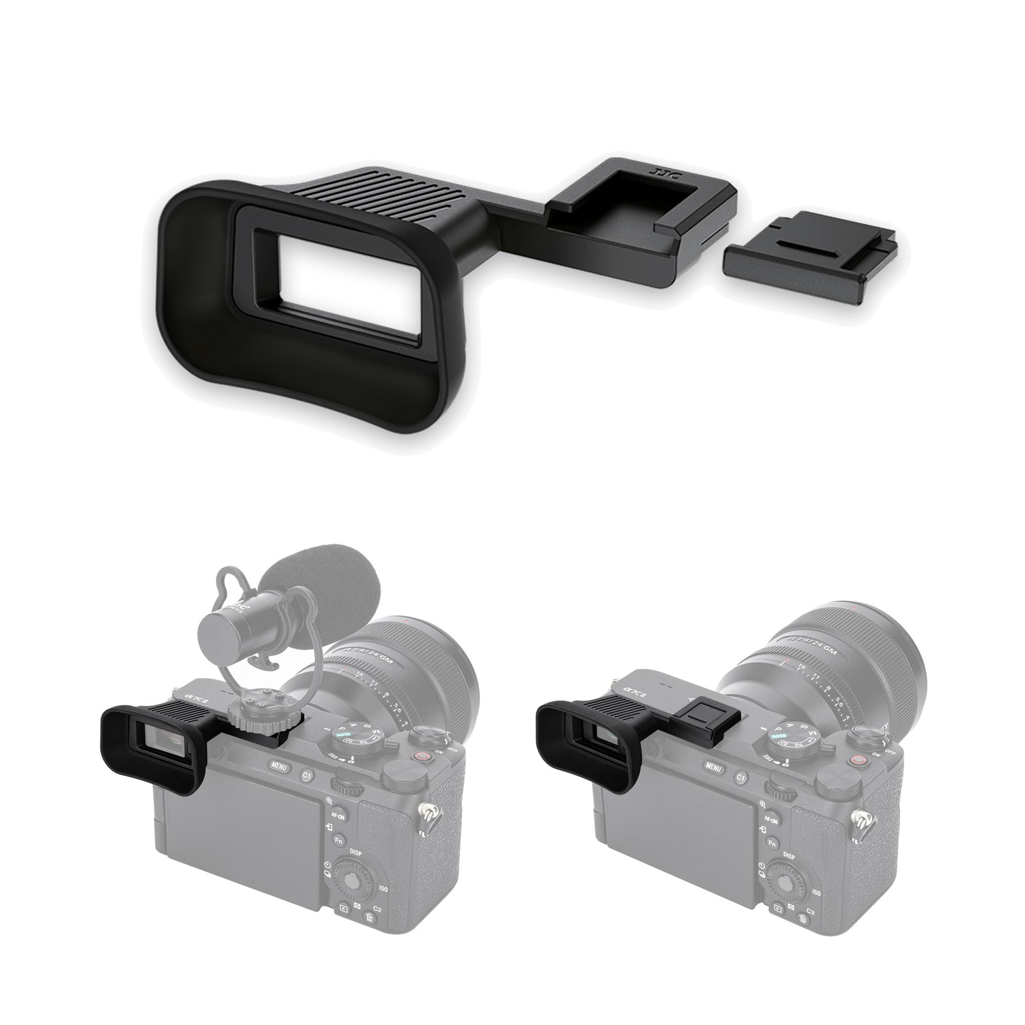 Amazon | JJC Sony A7C II / A7CR用ホットシューアイカップ 延長型