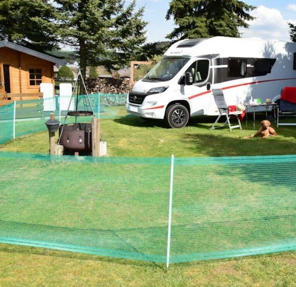 Göbel clôture périphérique universelle 20 m pour stopper le désordre de la pelouse