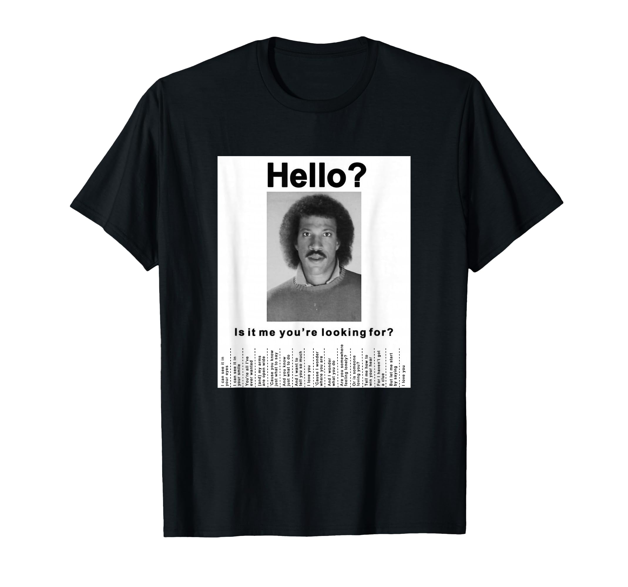 Photo 1 of Finding Missing Person T-Shirt