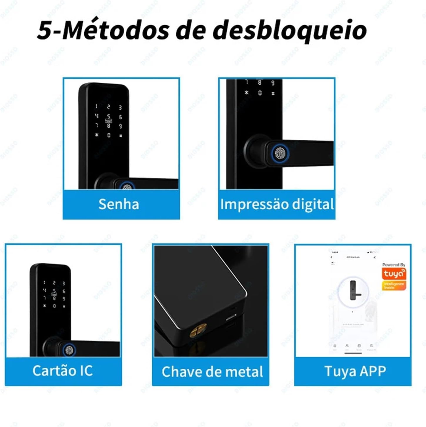 Tuya Wifi 指紋ドアロックデジタル電子ロックスマートキーレスエントリーロックホームハウスロック指紋パスコード付き 安全で盗難