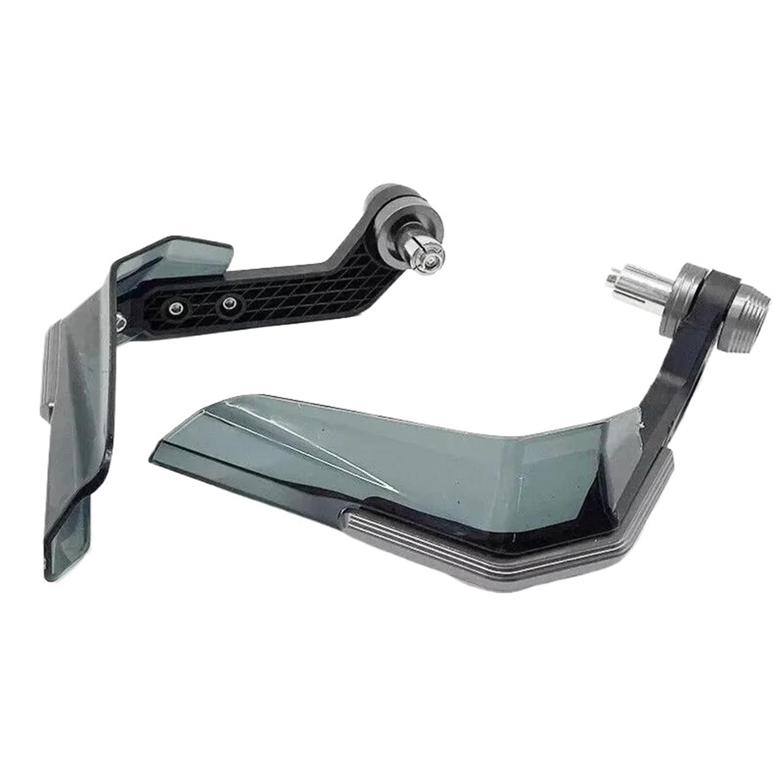 HDHCSCAGH Motorcycle Handguard Shield Universal 22mm Protector Modification Protective Gear Aluminum Motorbike Hand Guard Handguard Shield Windproof Handlebar Protection Covers(Titanium)