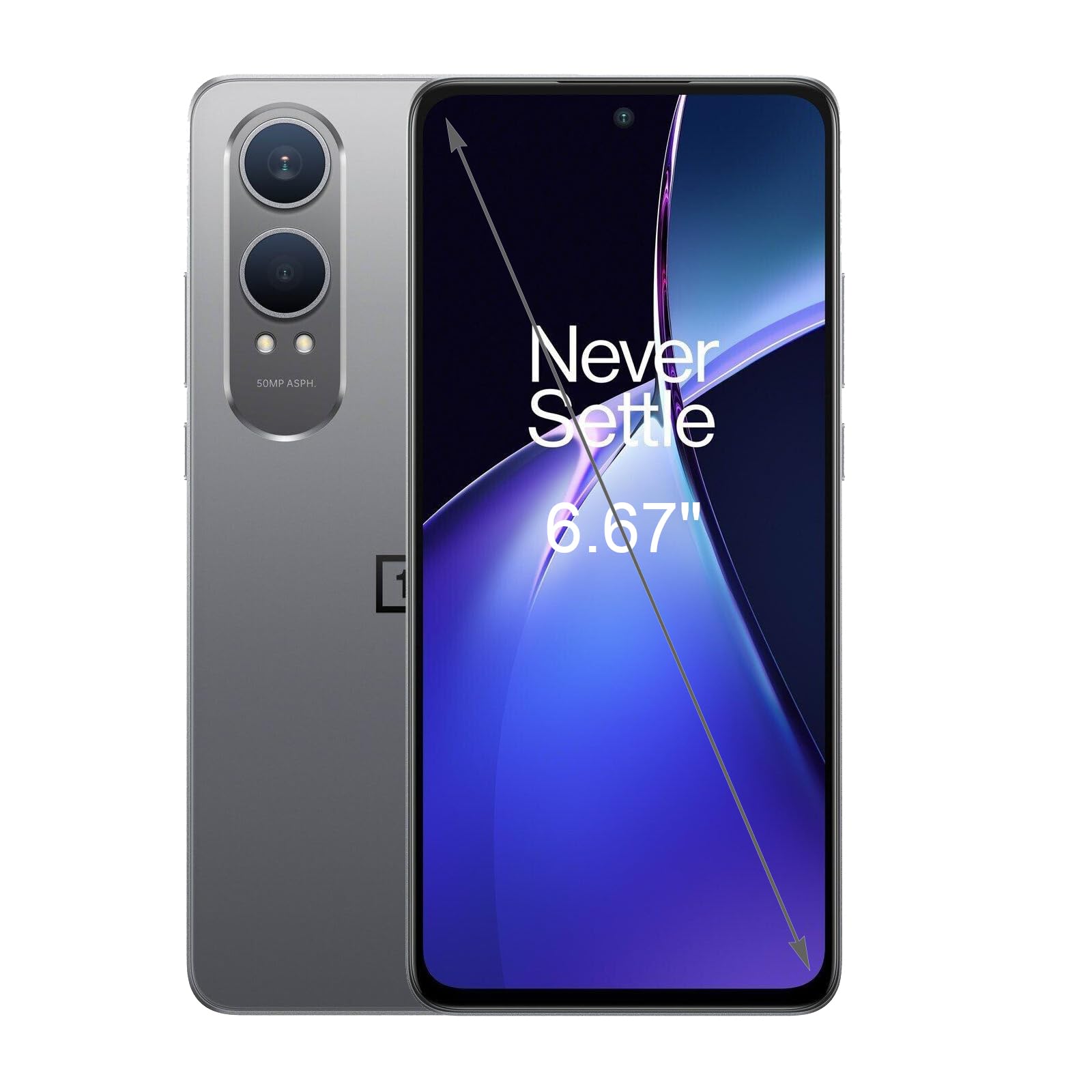iVoler Cover per OnePlus Nord CE 4 Lite 5G, [Protezione Antiurto di Grado Militare] Custodia Sottile Morbida in Silicone TPU Anti-Impronte Anti-Graffio Protettiva Case, Nero
