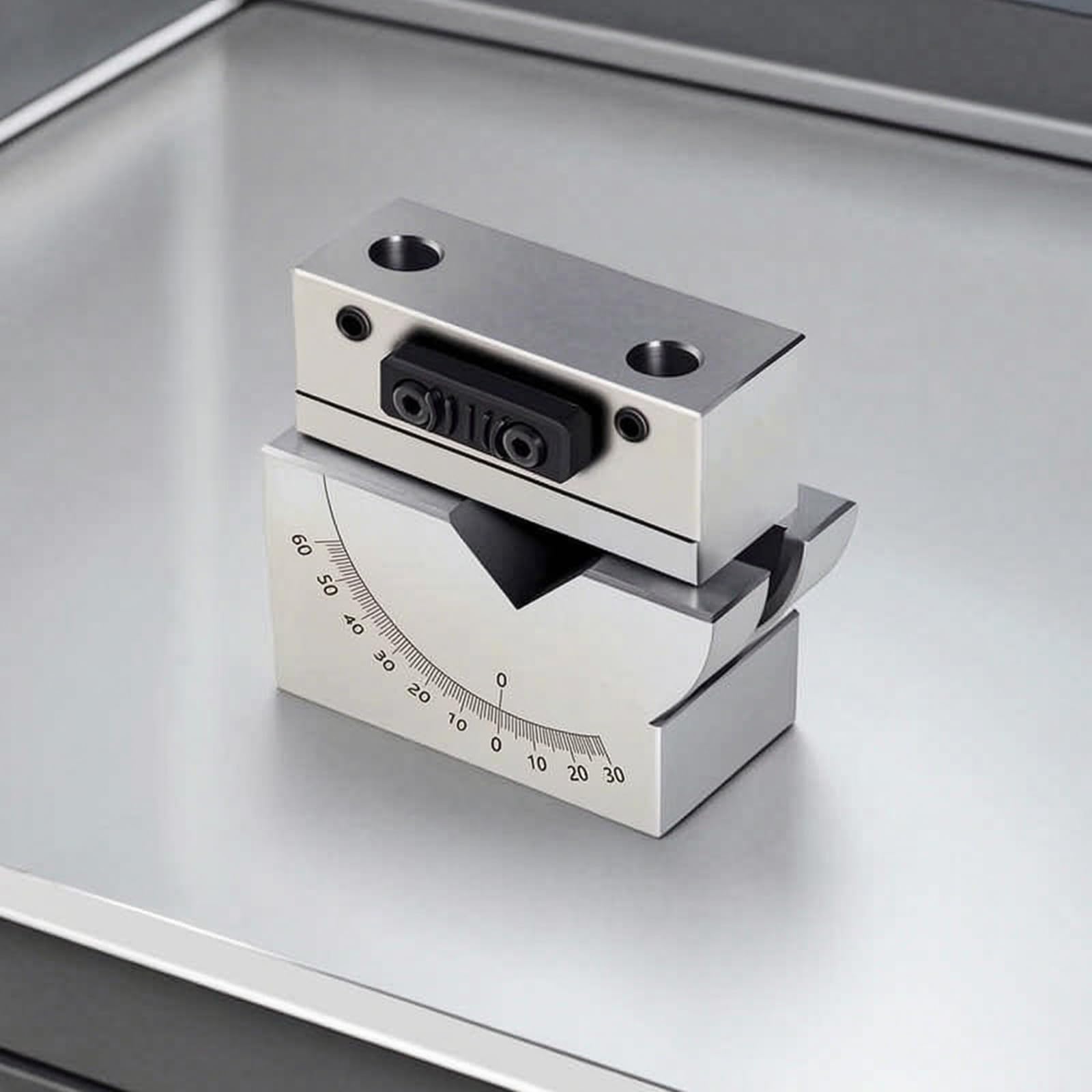 Winkelschleifabrichter Schleifscheiben Abrichter Abziehgerät Profilabrichter CR12 mit 50 Mm Zentrum Und Gravurskala Winkel 0 Bis 60 Grad Präzision