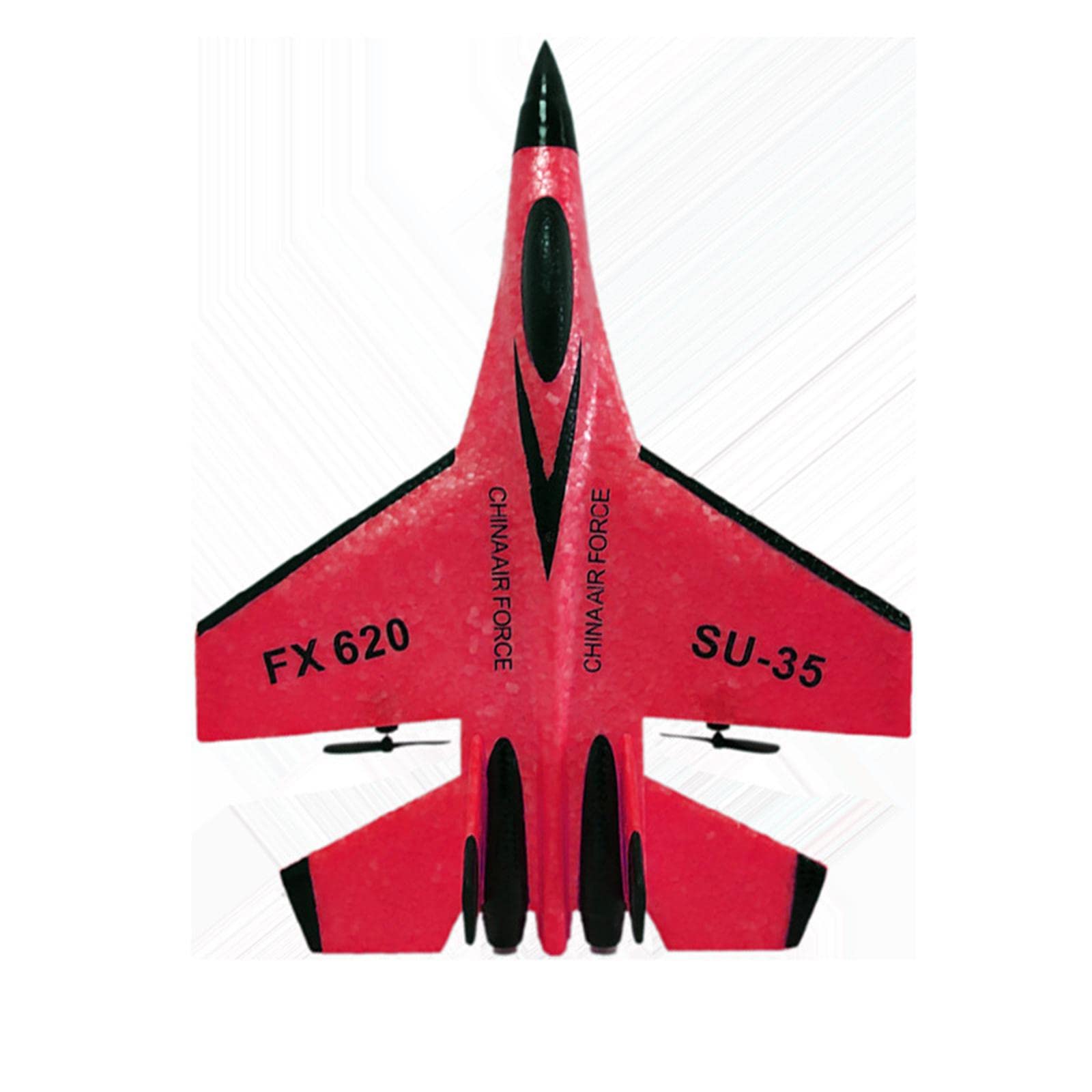 MagiDeal Regalos de Cumpleaños Teledirigidos de del Avión de 2.4G 2CH para Los Niños de Los Principiantes, Rojo
