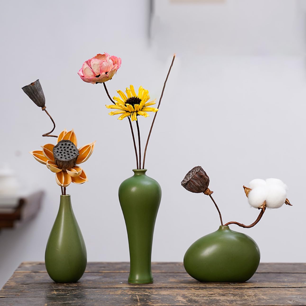 Amazon.co.jp: 一輪挿し 花瓶 陶器 F フラワーベース ミニ花器 北欧風