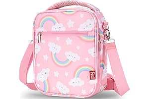 Rainbow Lunch Box - Cool Kids Lunch Cooler for Girls