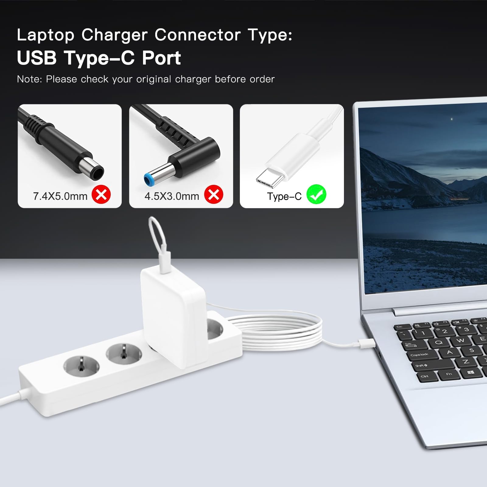 Chargeur USB C 100W Compatible MacBook Pro 13 14 15 16 Air 13 15 2025 2024 2023 iPhone 16 15 iPad Pro Air