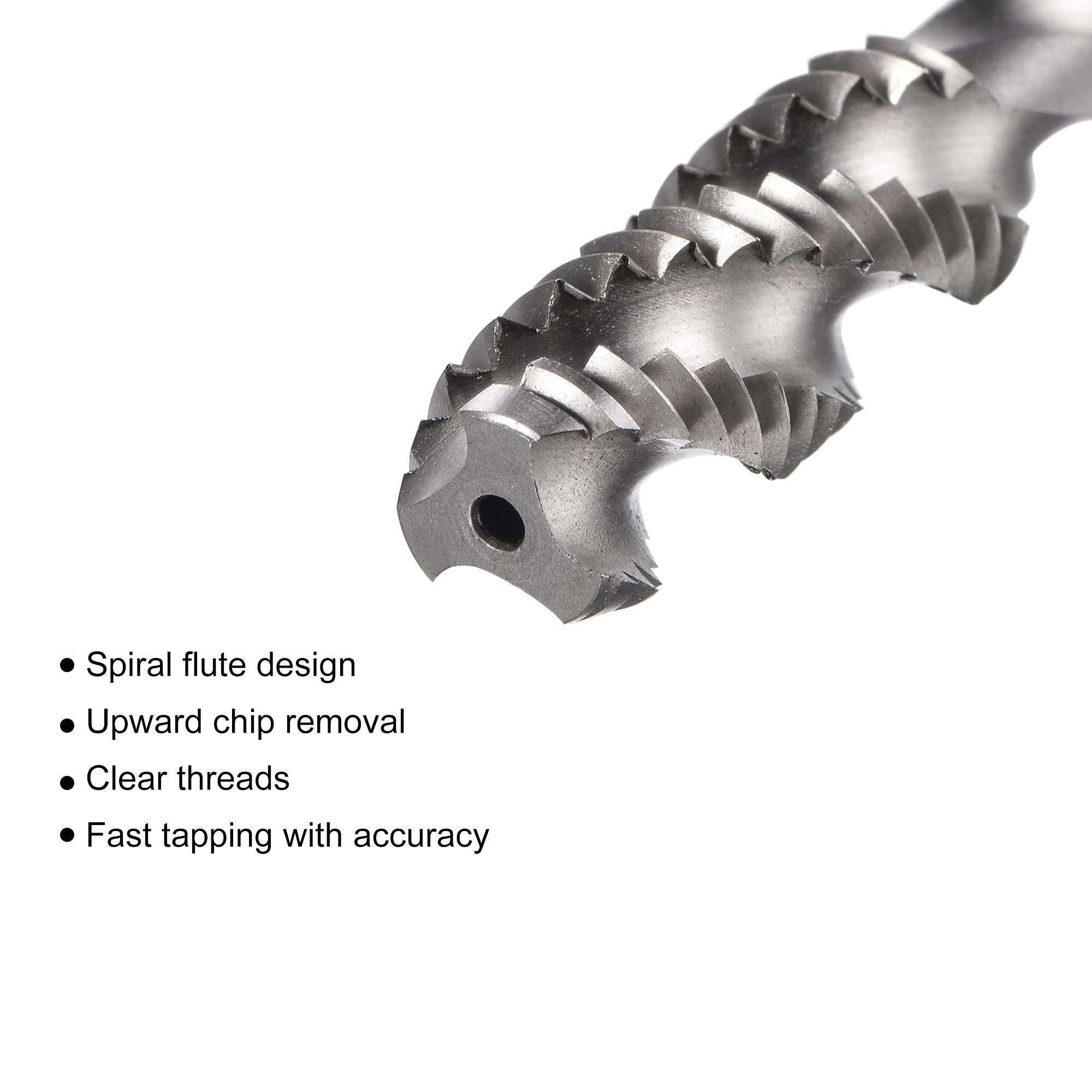 Threading Taps - 3/8-16 UNC Spiral Flute Tap -3 Threading Taps - 3/8-16 UNC Spiral Flute Tap -3