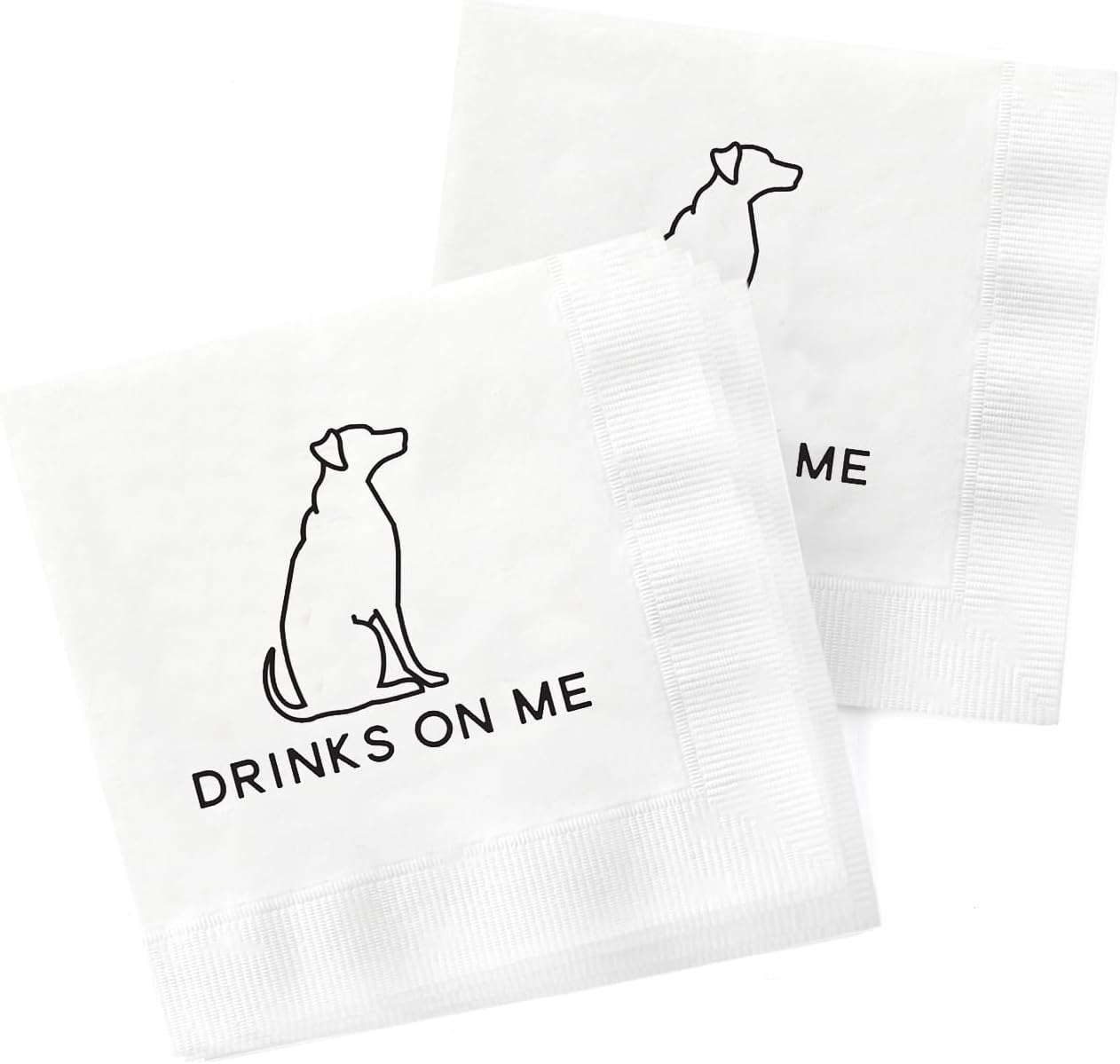 Hortense B. Hewitt Pack of 50 Decorated 3-Ply Paper Party Napkins for Wedding - Shower - Anniversary, LOVE IS SWEET, 4.75-Inch (Folded)