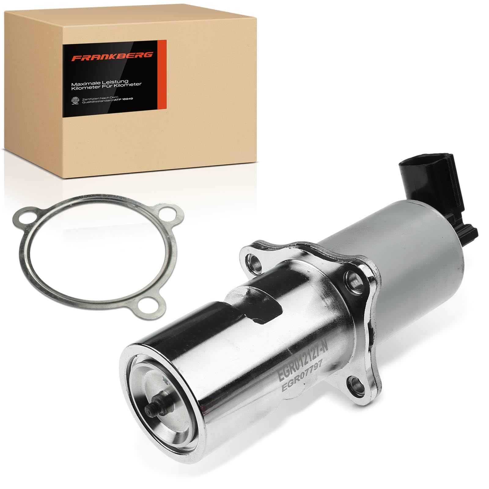Frankberg EGR Valve Exhaust Gas Recirculation for Carisma Primastar Movano Vivaro Clio II Espace IV Kangoo Laguna I Megane I Scénic I Trafic II V40 Estate 1.9L Diesel 1997-2021 7700107797
