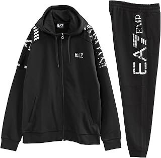 [エンポリオアルマーニ] セットアップ 裏起毛 Logo Series フード付きスウェットシャツ/ジョガーパンツ EA7 6RPM24/6RPP96-PJHLZ-1200_M [並行輸入品]