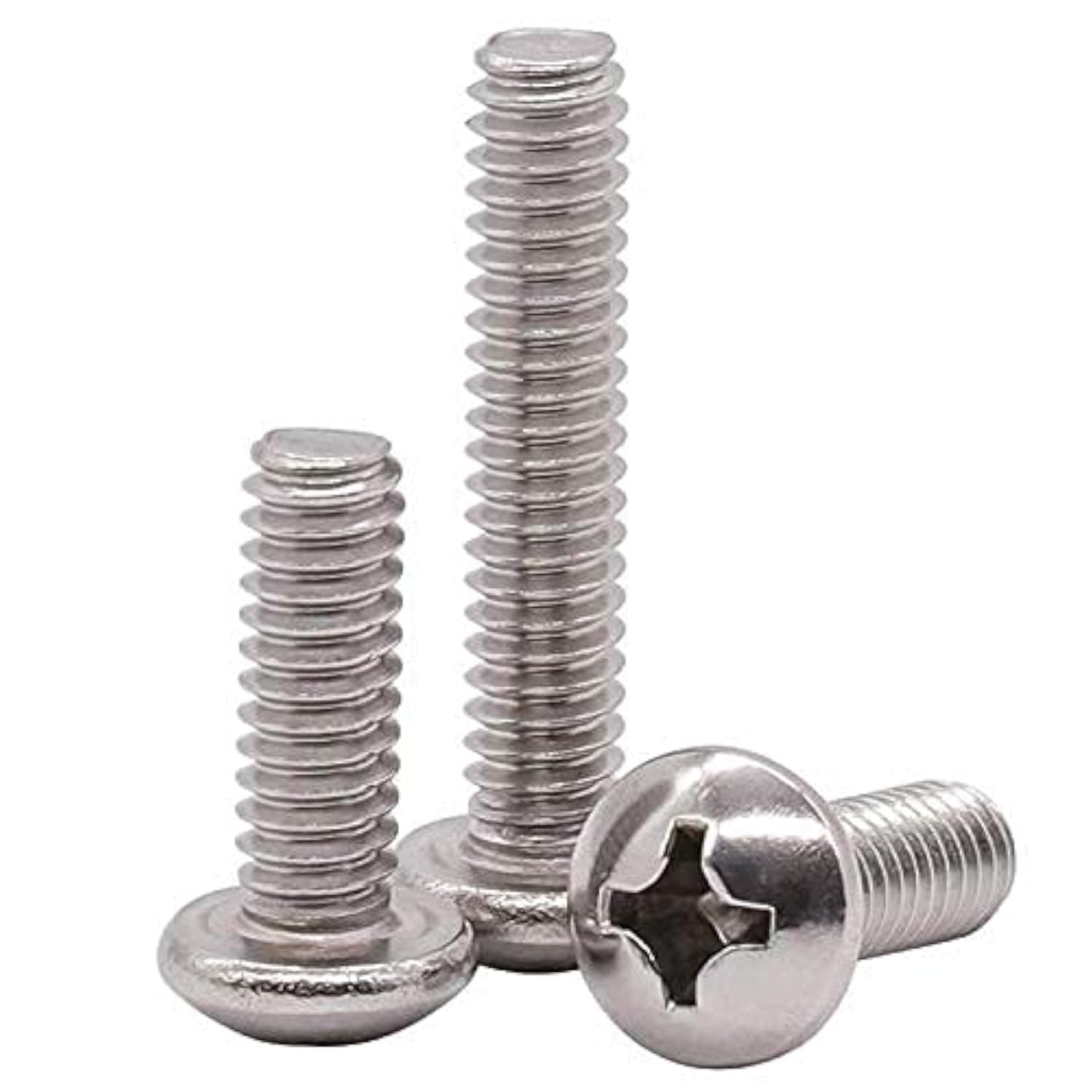 8# 32 x 1/4" (1/8" to 4" Available) Pan Head Machine Screw, Phillips Drive, 304 Stainless Steel 18-8, Bright Finish, Fully Machine Thread, 100 PCS by Eastlo Fastener (B07ZH41TTQ) Amazon Price History, Amazon Price Tracker