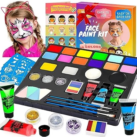 Lubibi Ultimate Face Paint Kit for All Cover