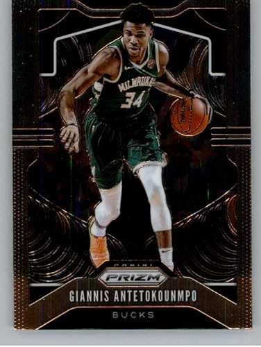 2019-20 Panini Prizm #152 GIANNIS ANTETOKOUNMPO Milwaukee Bucks Basketball
