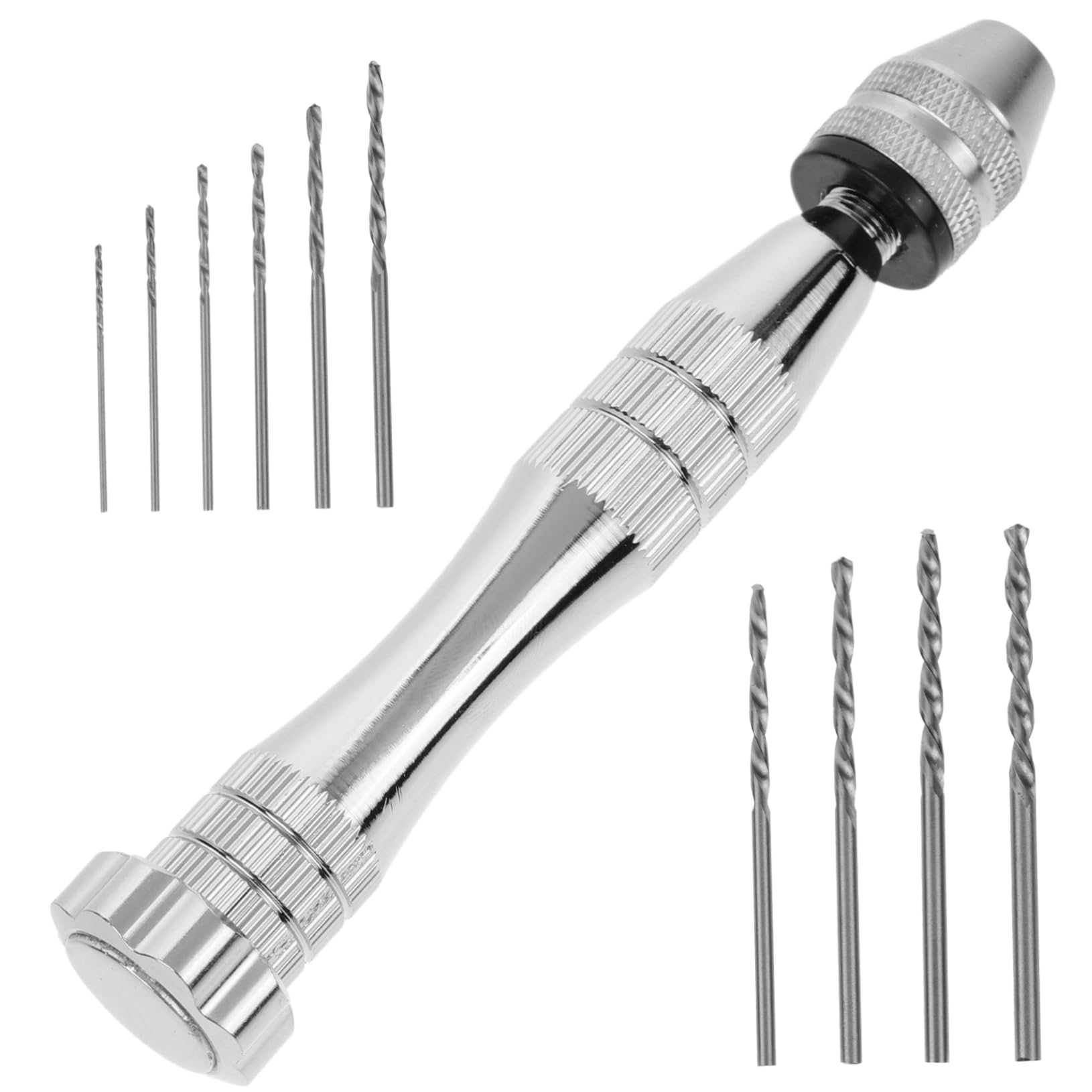 Housoutil 1 Set Punch Tool DIY Manual Punching Tools Precision Tools Pin Vise Hand Drill Manual Work Drill Mini Hand Drill Precision Hand Drill Professional Manual Drill Hand Tool Kit