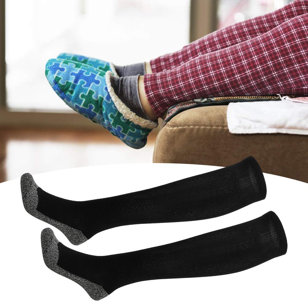 Warm Socks,Outdoor Sport Emit Heat Aluminizing Fiber Constant Temperature Stockings Old People Keep Warm Socks Combination Fitness Supplies