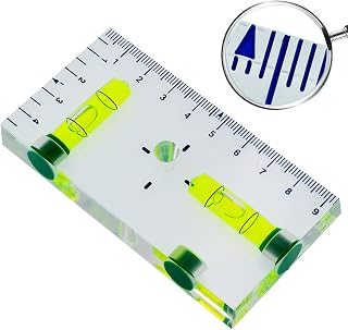Transparent high-precision T-type horizontal bubble magnetic level for two-way horizontal measurement 95x51x13mm