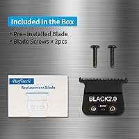 Vista 11 de Blade Compatible with Babyliss Trimmer Blades Replacement FX707z, FX787, FX726, 1 Pack, Gold