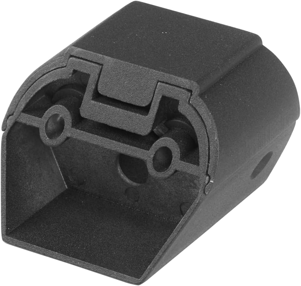 Deckorators Textured Black Aluminum Classic Stair Rail Bracket (4-Pack)