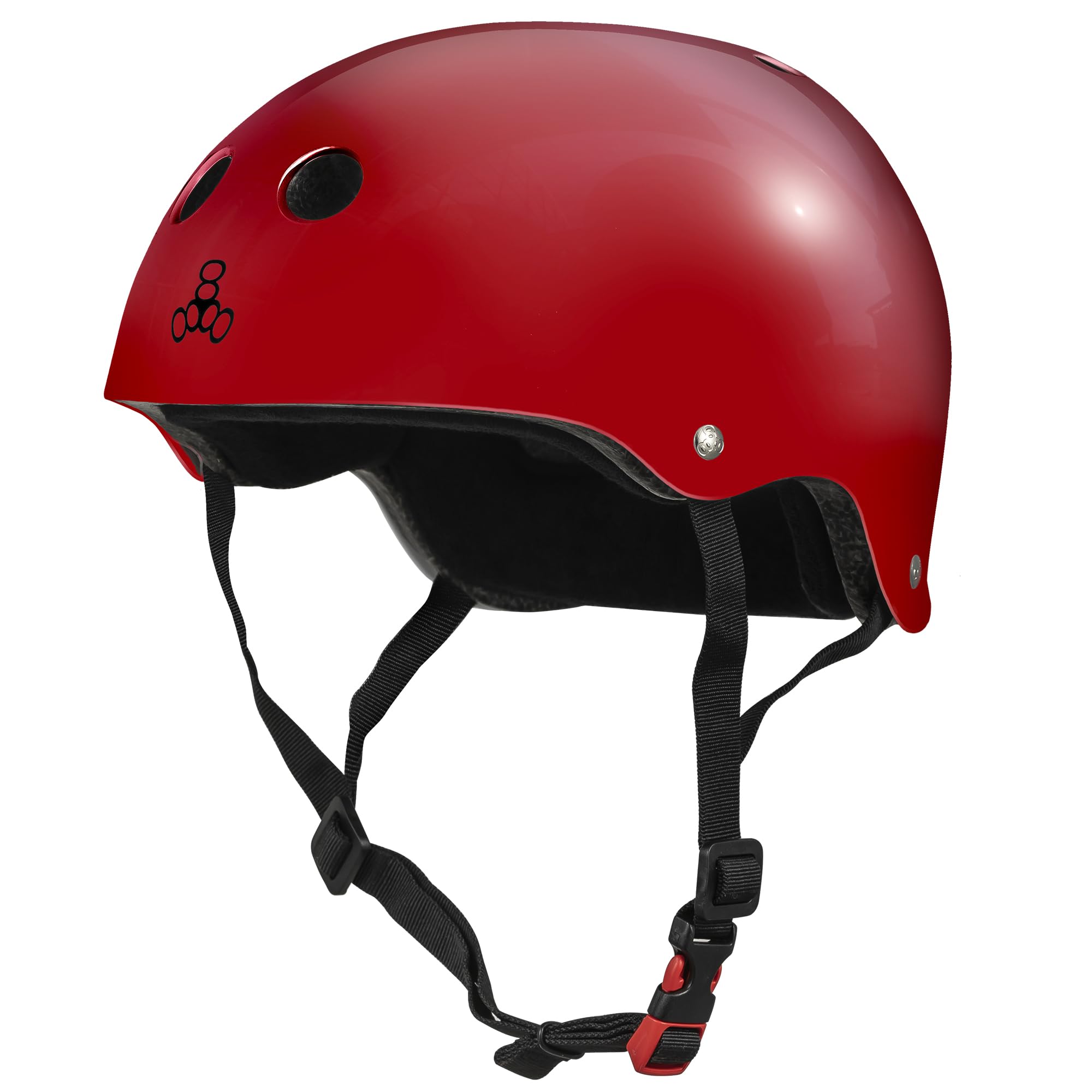 Triple Eight Certified Sweatsaver Helmet for Skateboarding, BMX, Roller Derby, Roller Skating, Inline Skating, Scooter and Bike