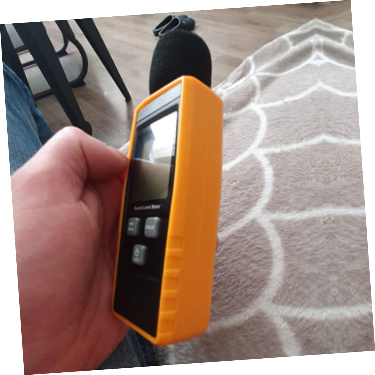 Medidor De Decibelimetro Probador De Ruido Monitor De Sonido Dba Calibrado De Fábrica
