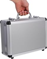 DOITOOL Aluminum Hard Case Briefcase Toolbox Storage Box Carrying