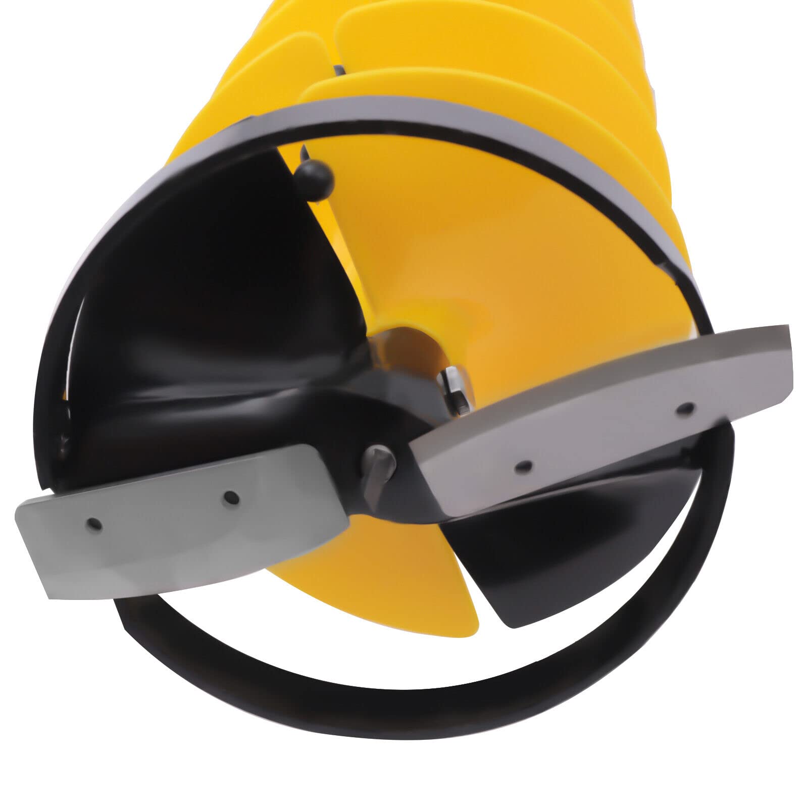 Nylonowy świder do lodu Wiertło do lodu 8''x41'' Adapter do wiertarki do wędkarstwa podlodowego, z regulowanym 14-calowym prętem przedłużającym, do wiercenia w lodzie Lepsze wędkowanie Żółty