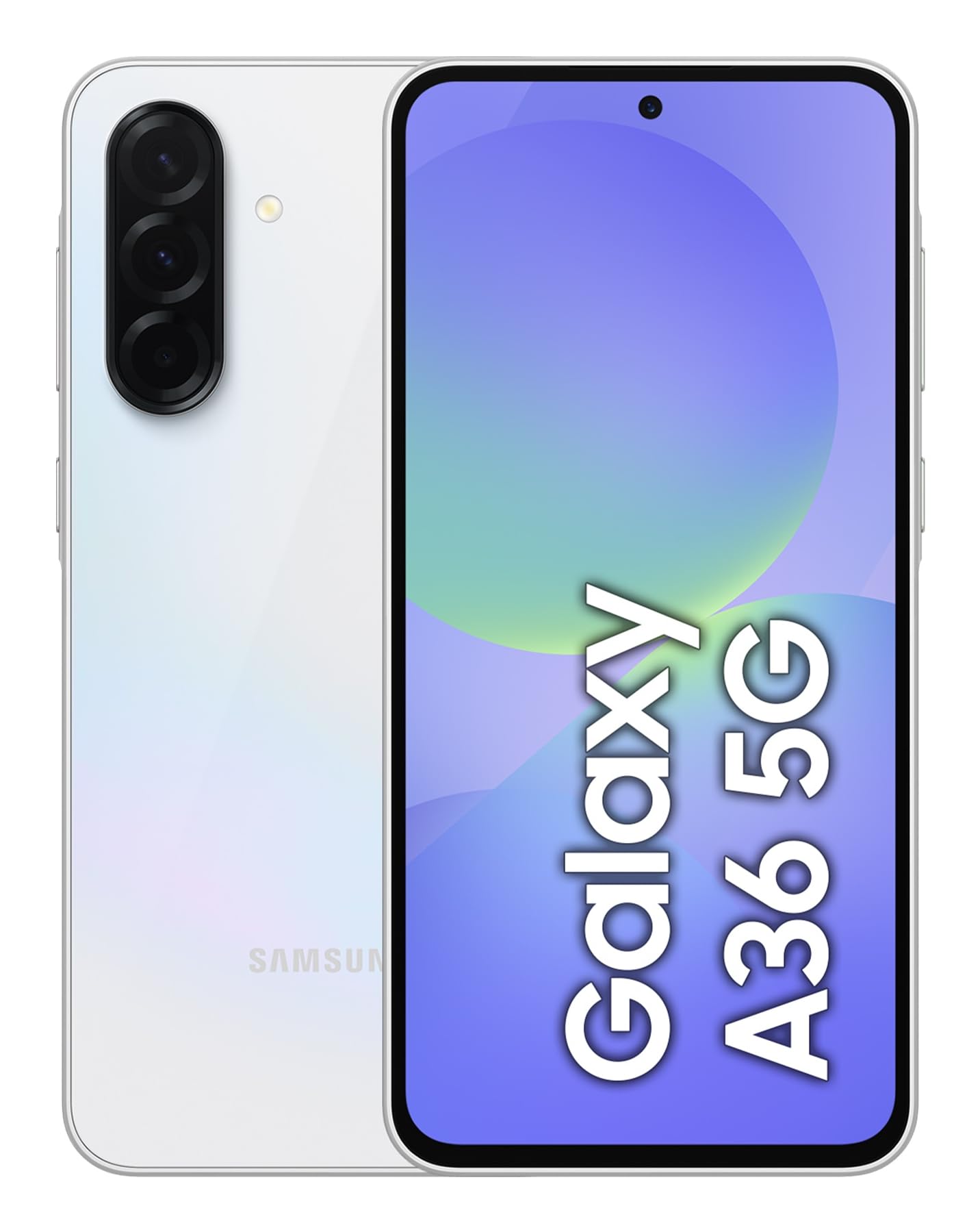 Samsung Galaxy A36 5G Dual SIM 128GB 6GB RAM - Awesome White