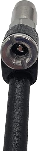 Miniatura 2 de Haltec CH-350-LO-1 Portabrocas de doble pie - Inflador de neumáticos en ángulo para válvulas difíciles de alcanzar