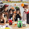 Letapapa Halloween Crafts for Kids, 4 PCS Mason Jar with Accessories for DIY Craft, Art Party Favor Supplies, Halloween Decoration Trick or Treating, Classroom Art Activities #5