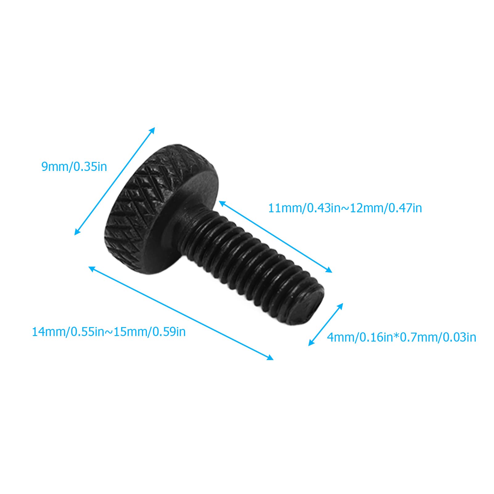 6 Boutons De Réglage Acrylique Pour Guitare - Tuning Pegs Avec Viroles Et Vis
